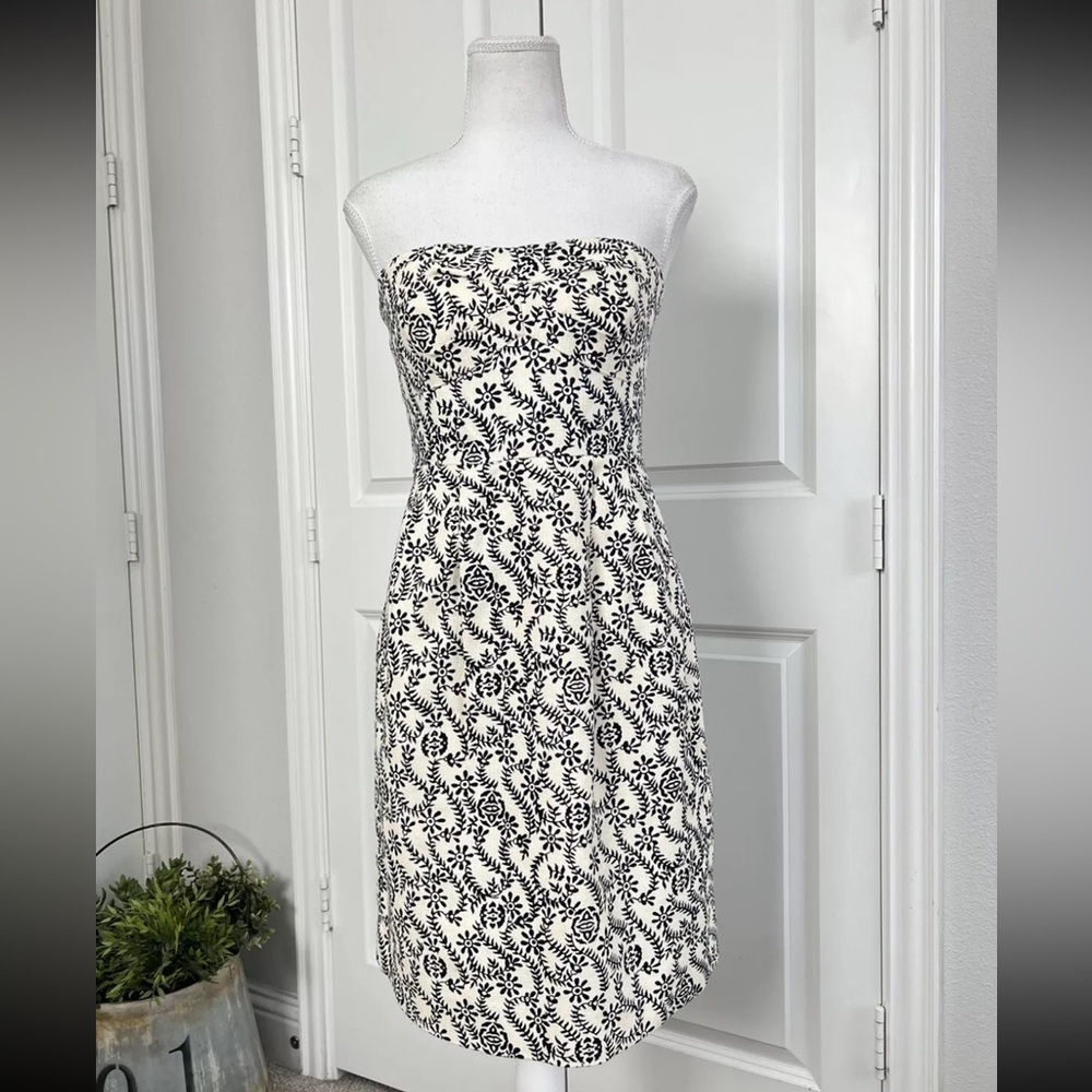 JCrew 00 Strapless Dress